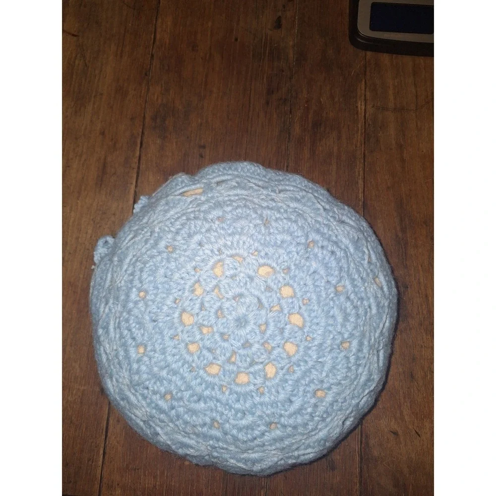 Handmade crochet round